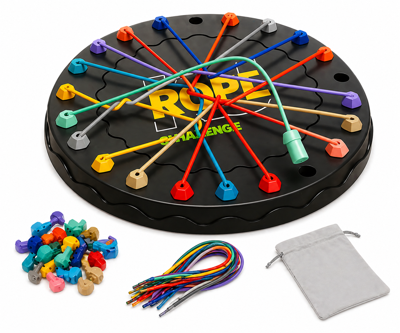 Rope Untangling Puzzle Game