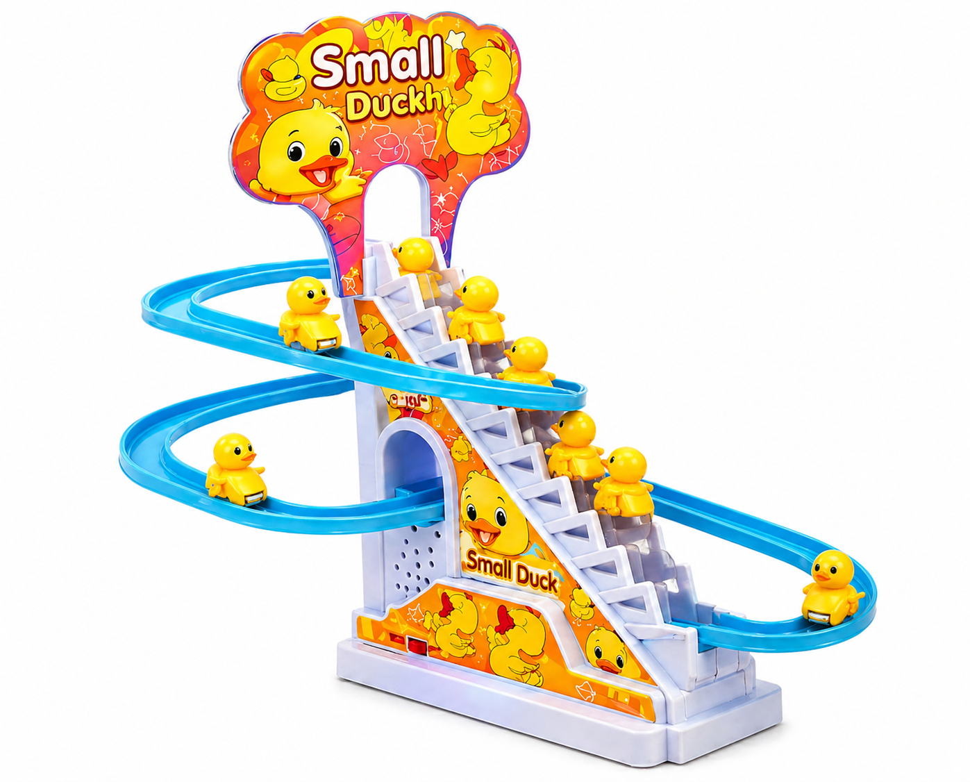 Slide Toy Race Duck Track Set