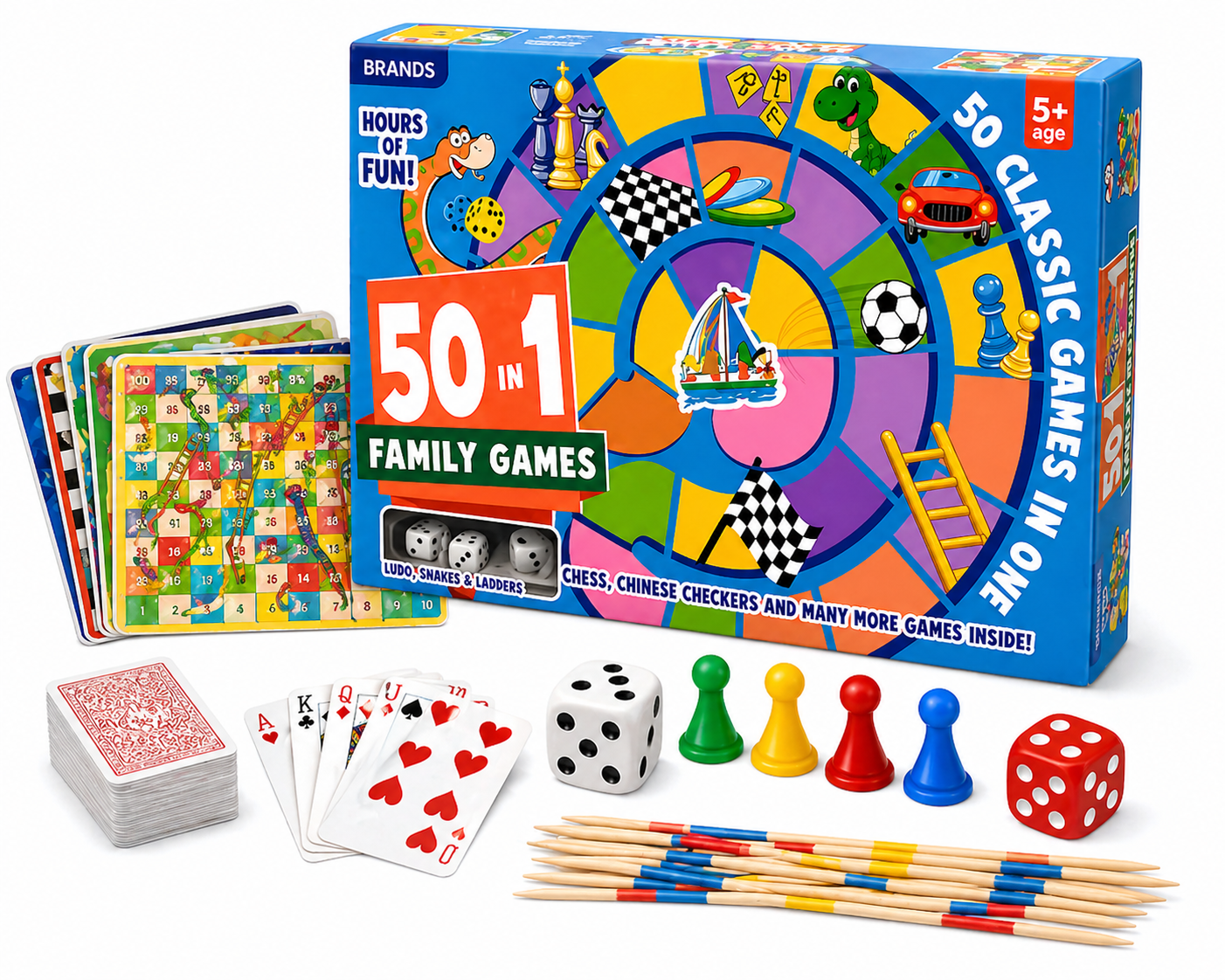 Classic Family Board Game Set
