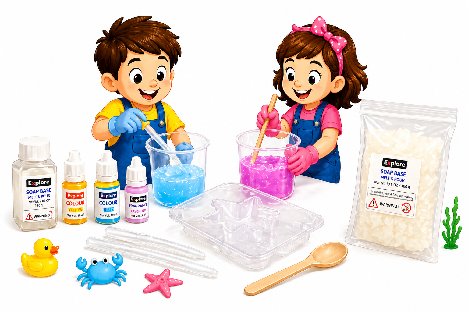 DIY STEM Soap Making Kit